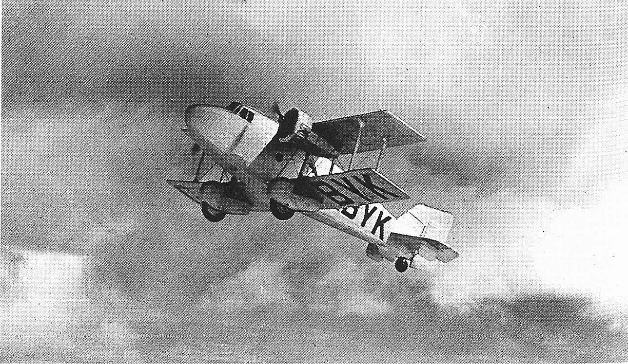 Скоростной почтовый самолет Boulton-Paul P.64 Mail-Carrier. Великобритания