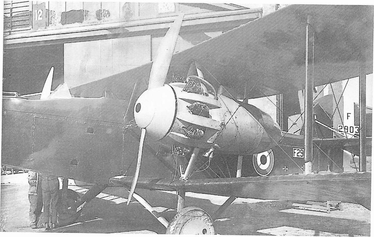 Опытный дальний бомбардировщик Boulton-Paul P.7 Bourges. Великобритания