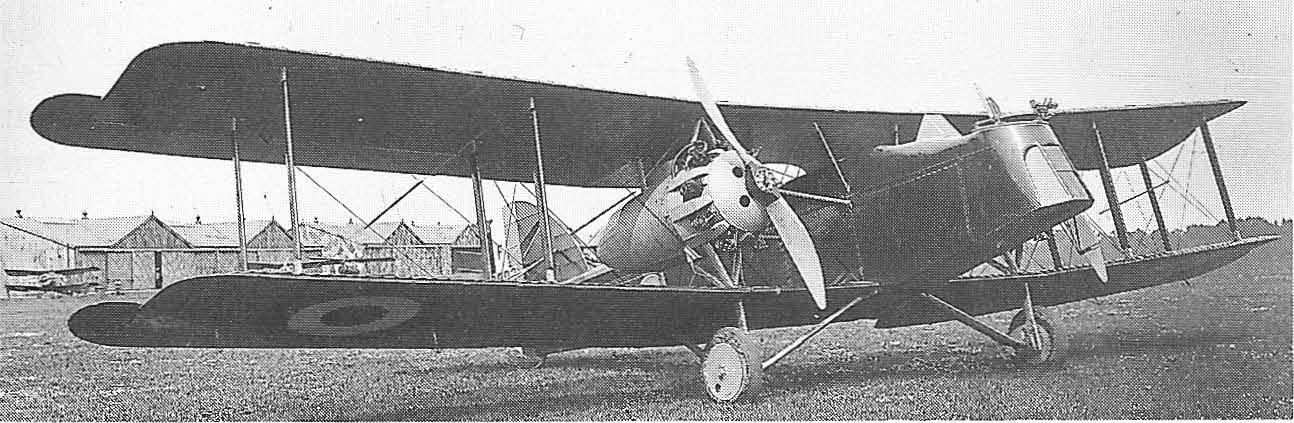 Опытный дальний бомбардировщик Boulton-Paul P.7 Bourges. Великобритания