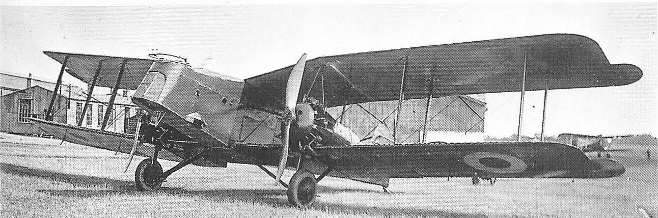 Опытный дальний бомбардировщик Boulton-Paul P.7 Bourges. Великобритания