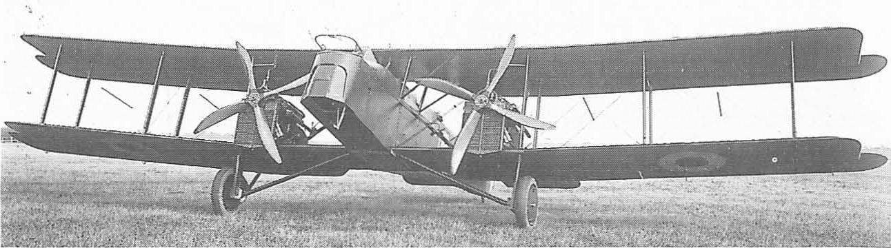 Опытный дальний бомбардировщик Boulton-Paul P.7 Bourges. Великобритания