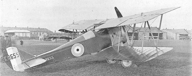 Опытный истребитель Boulton-Paul P.3 Bobolink. Великобритания