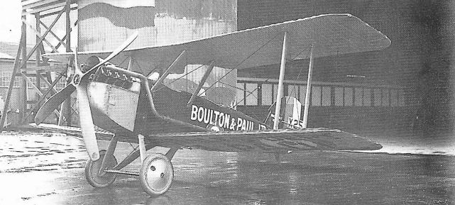 Экспериментальный самолет Boulton-Paul P.6. Великобритания