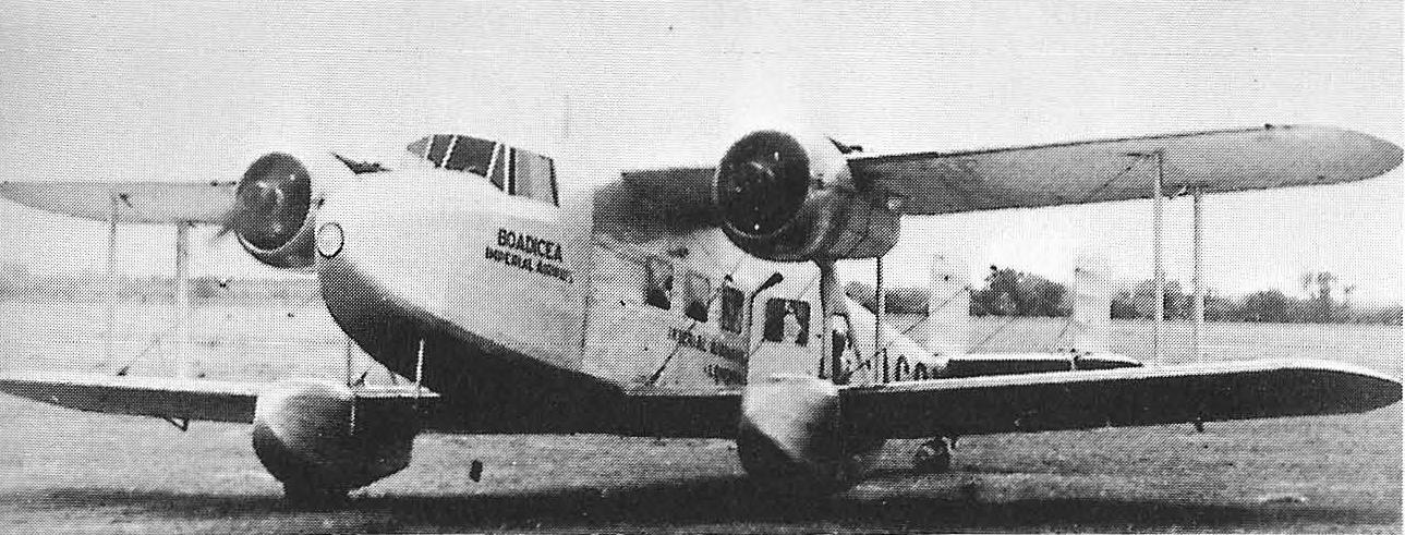 Пассажирский самолет Boulton-Paul P.71A. Великобритания
