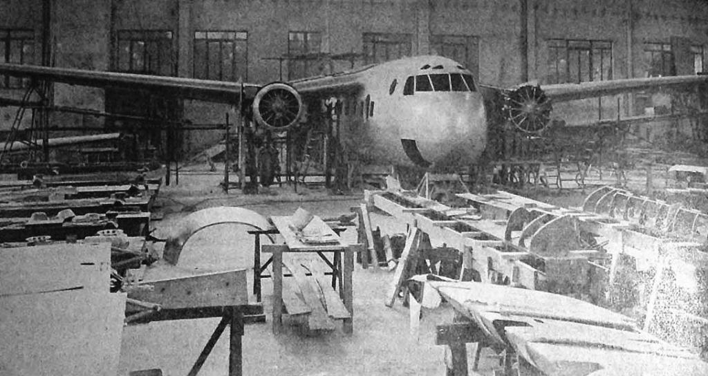 Пассажирский самолет Breda-Pittoni B.P.471. Италия