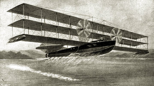 Опытная патрульная летающая лодка-бомбардировщик Curtiss Model T. США