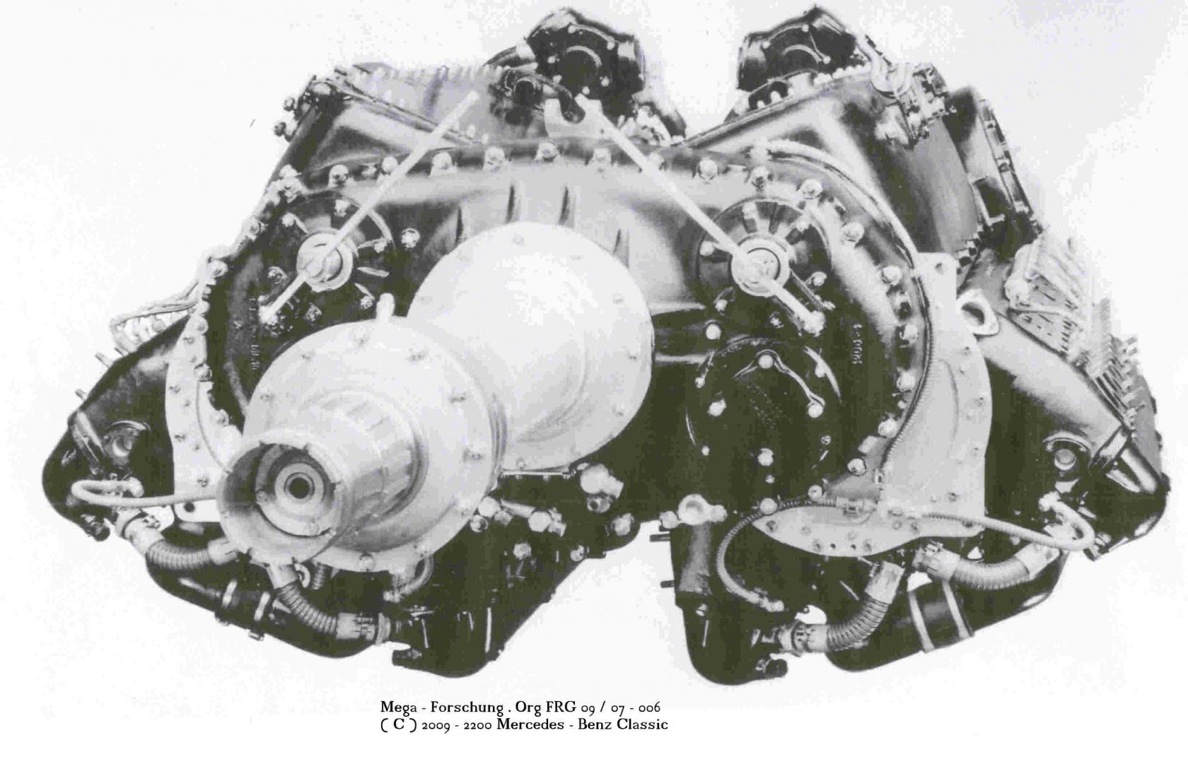 Спаренные авиационные двигатели DB-606, DB-610, DB613. Германия