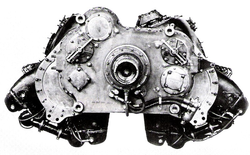 Спаренные авиационные двигатели DB-606, DB-610, DB613. Германия