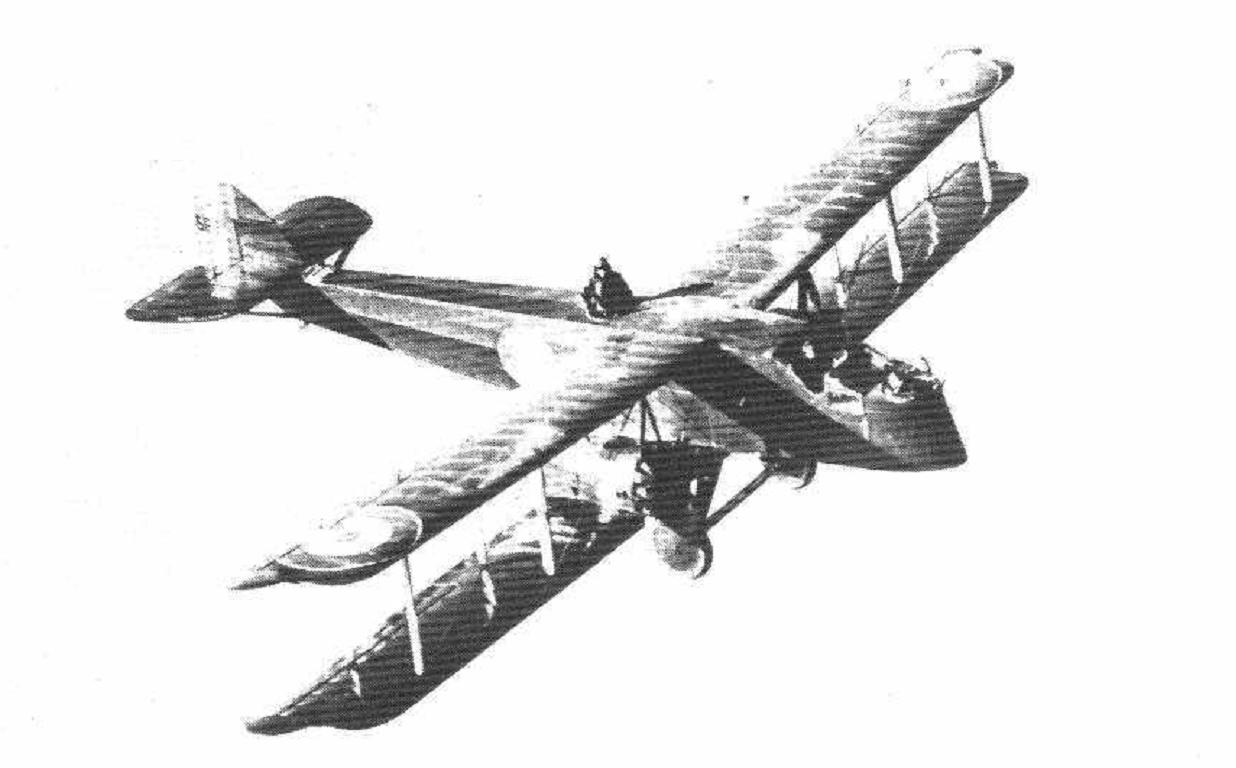 Дальний бомбардировщик de Havilland D.H.11 Oxford. Великобритания