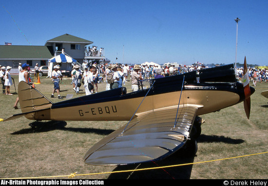 Гоночный самолет de Havilland D.H.71 Tiger Moth. Великобритания