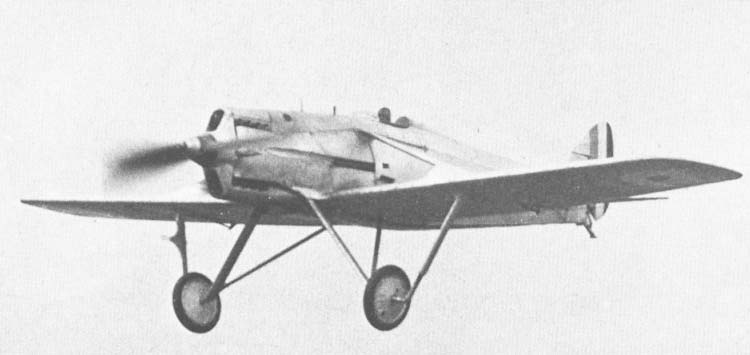 Опытный истребитель de Havilland D.H.77. Великобритания
