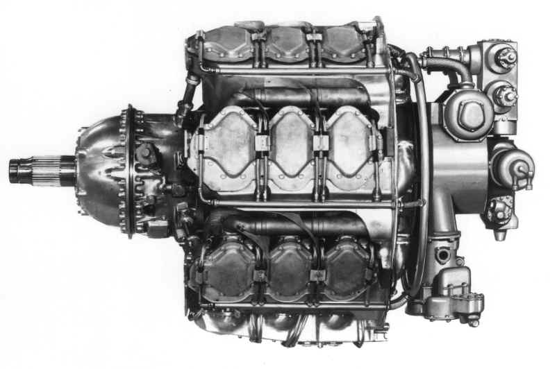 В три ряда. Авиадвигатель Armstrong Siddeley Deerhound