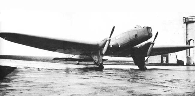 Тяжелый ночной бомбардировщик Fairey B.19/27 Hendon. Великобритания