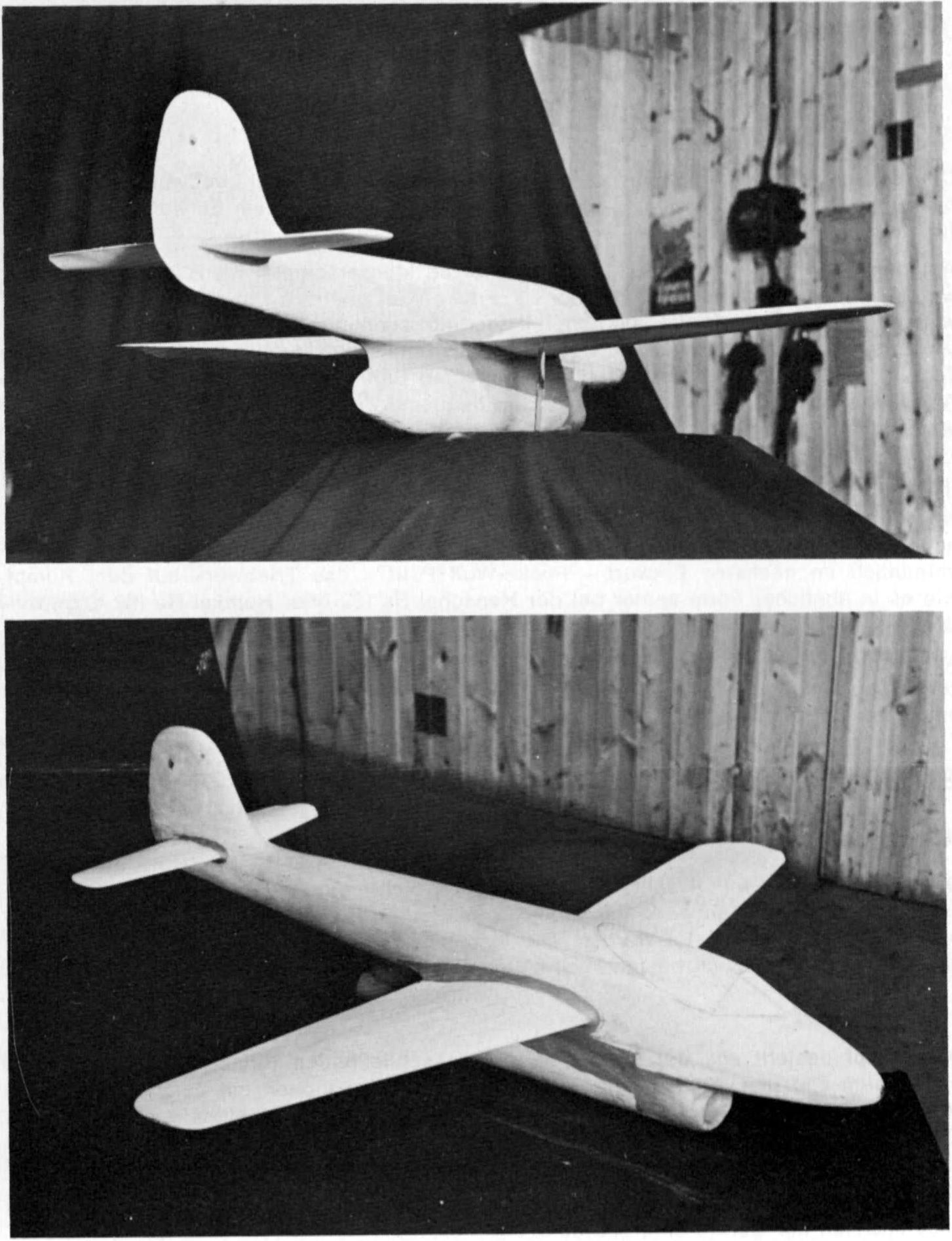 деревянная модель Focke-Wulf P.II