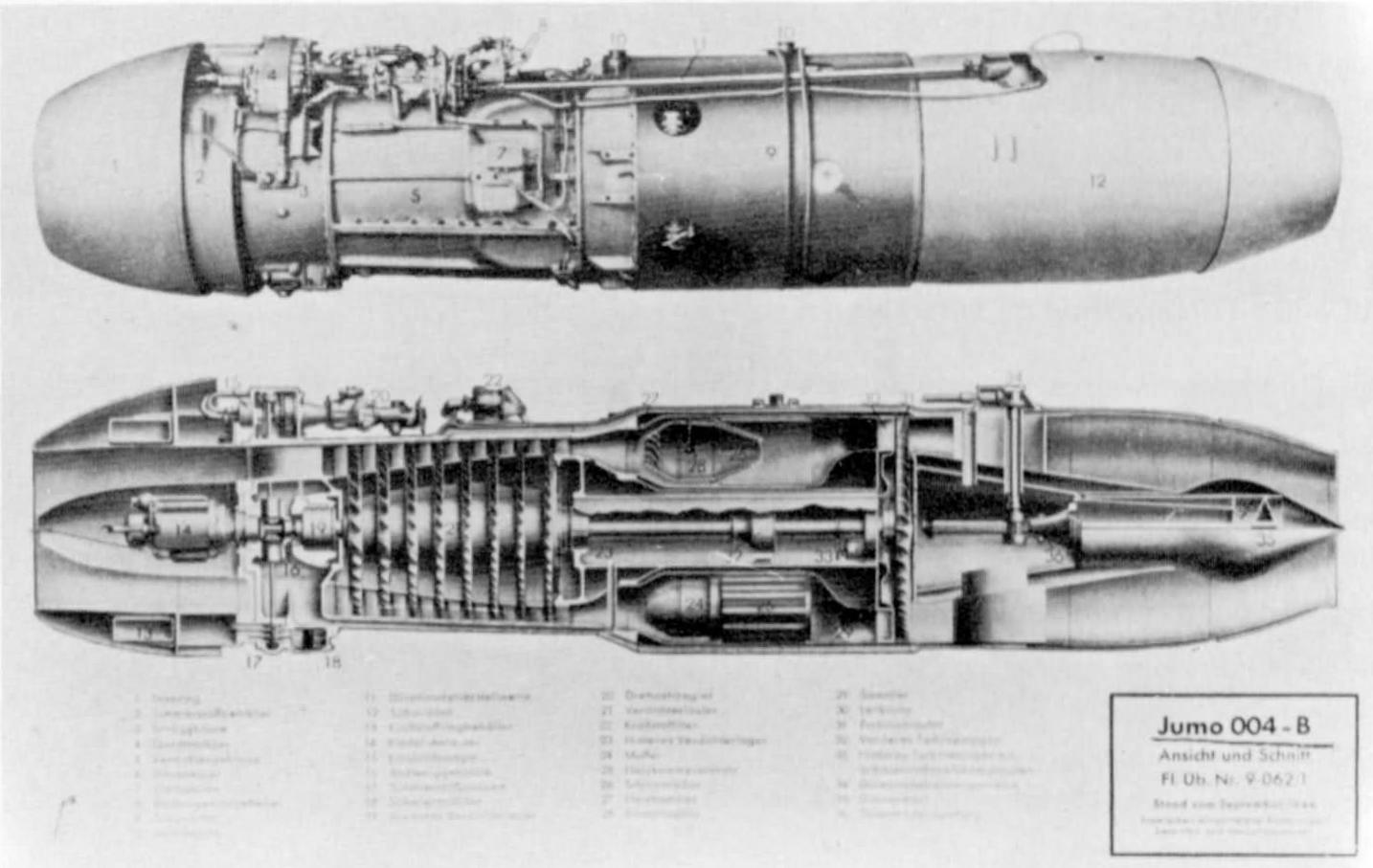 двигатель  Junkers 109-004