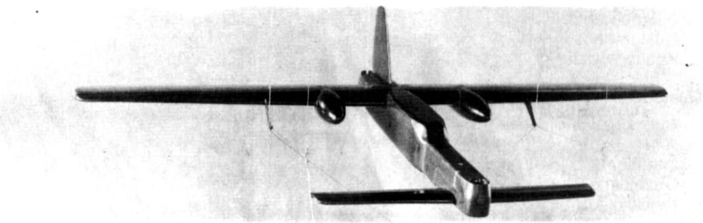 Проект двухмоторного бомбардировщика-«утки» Focke-Wulf Fw 42. Германия