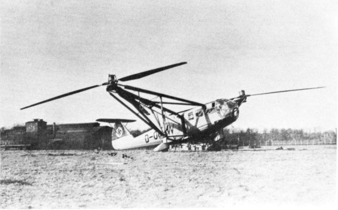 Вертолет Focke Achgelis FA 223. Германия. Часть 1