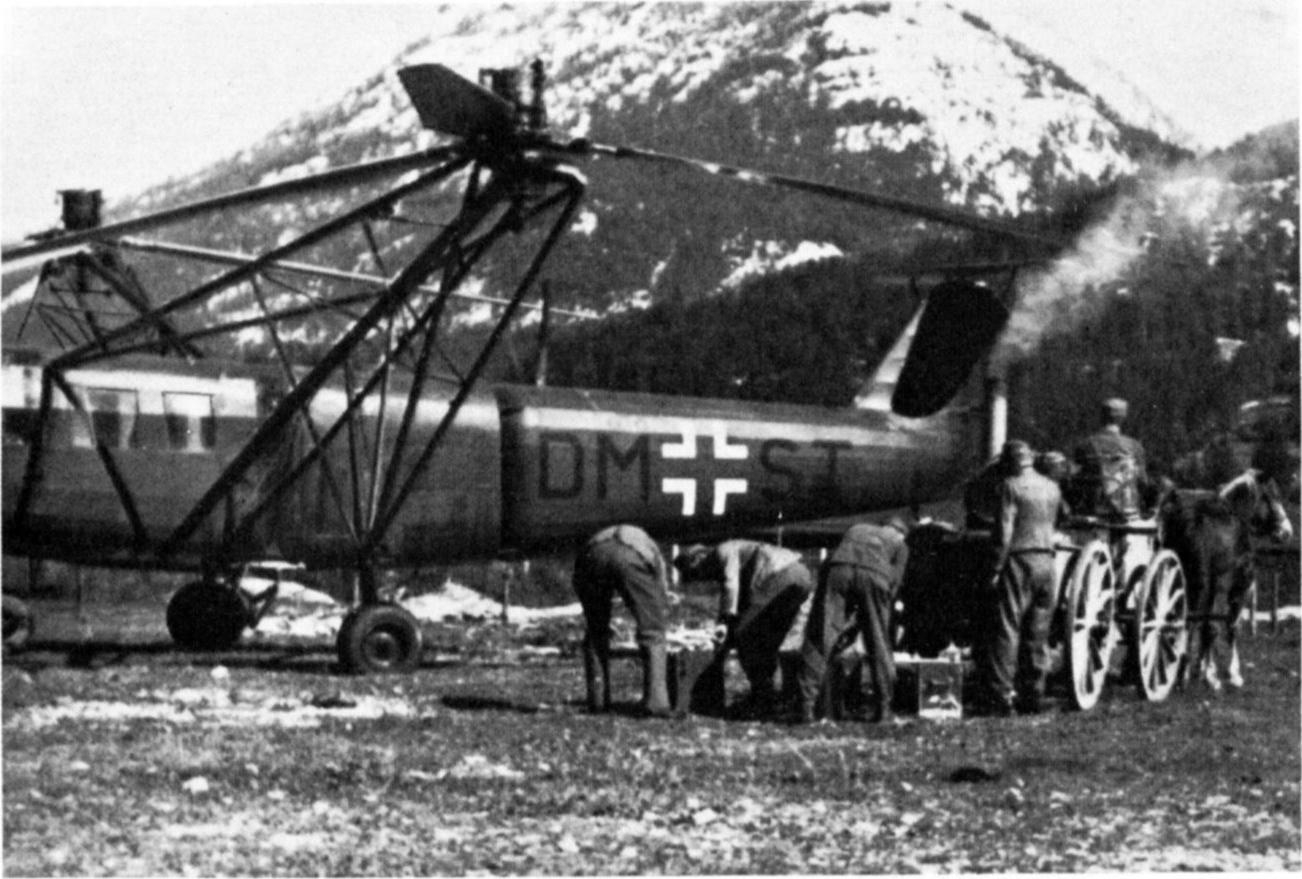 Вертолет Focke Achgelis FA 223. Германия. Часть 1