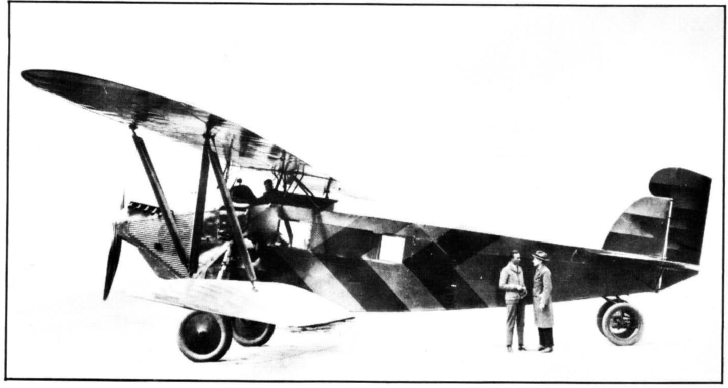 Почтовый самолёт Heinkel HD 40. Германия