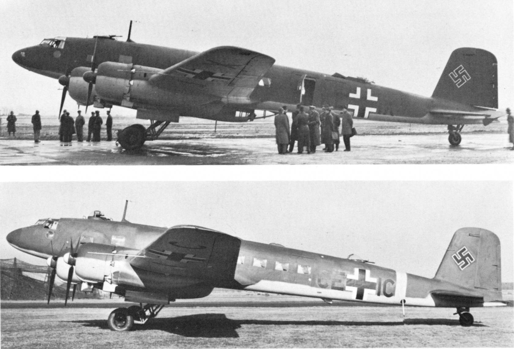 Личный самолёт Гитлера Focke-Wulf FW 200 «Condor»