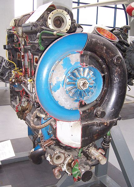 Турбокомпрессор высотных вариантов двигателя Jumo-207.