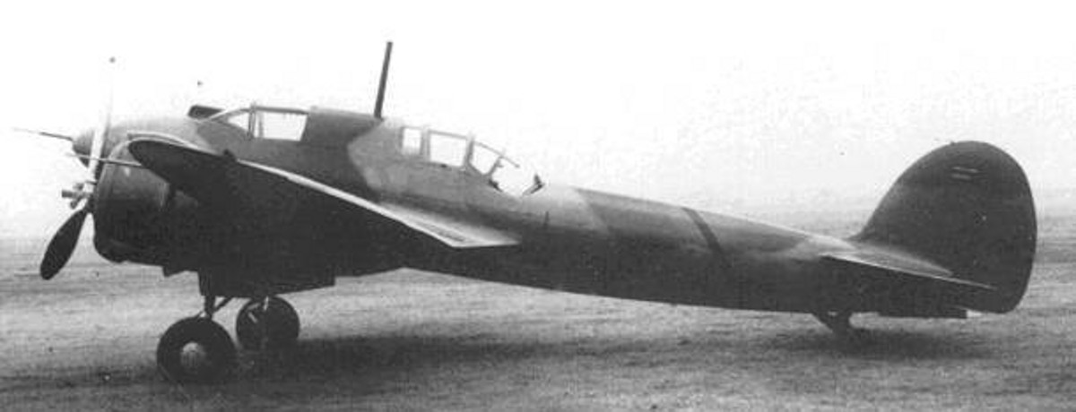 Прототипы тяжелого истребителя Kawasaki Ki-45 (01-03,07). Япония