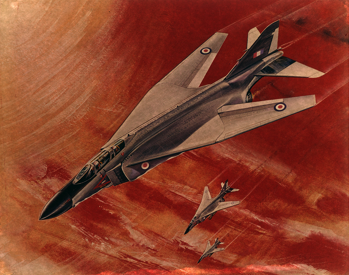Проект истребителя-бомбардировщика McDonnell F-4 (FV)S. США