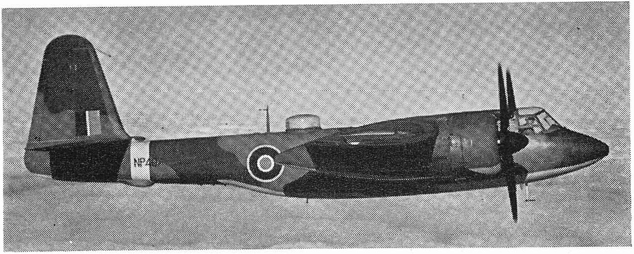 Cамолет-буксировщик Miles M.33 Monitor. Великобритания