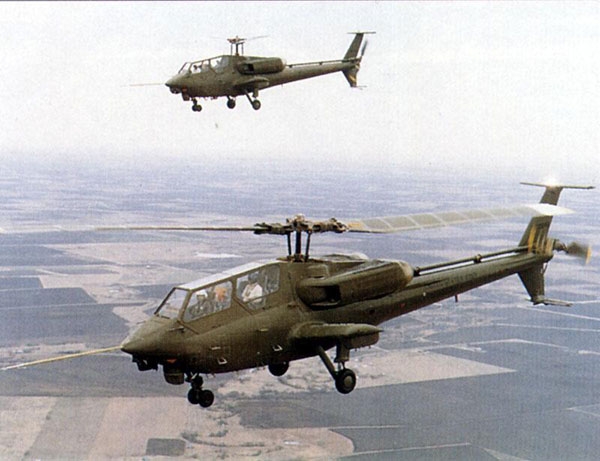 Опытный ударный вертолет Bell Model 409 YAH-63. США