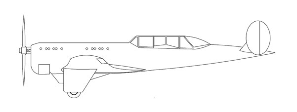 Альтернативный тяжелый истребитель Morane-Saulnier MS.420. Франция