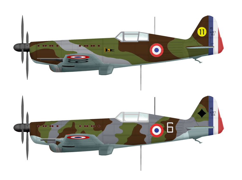 Альтернативный тяжелый истребитель Morane-Saulnier MS.420. Франция