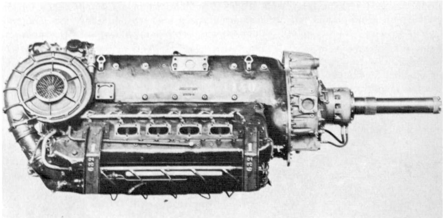 Установка на двигателе DB-613 мотор-пушки MK 412