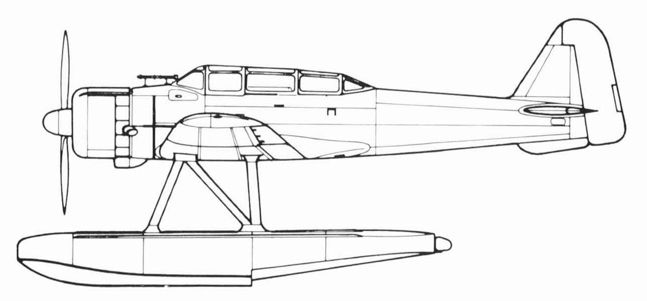 Семейство неудачников. Опытный гидросамолет-разведчик Nakajima E12N1. Япония