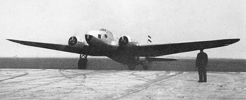 Опытный дальний бомбардировщик Nakajima LB-2. Япония
