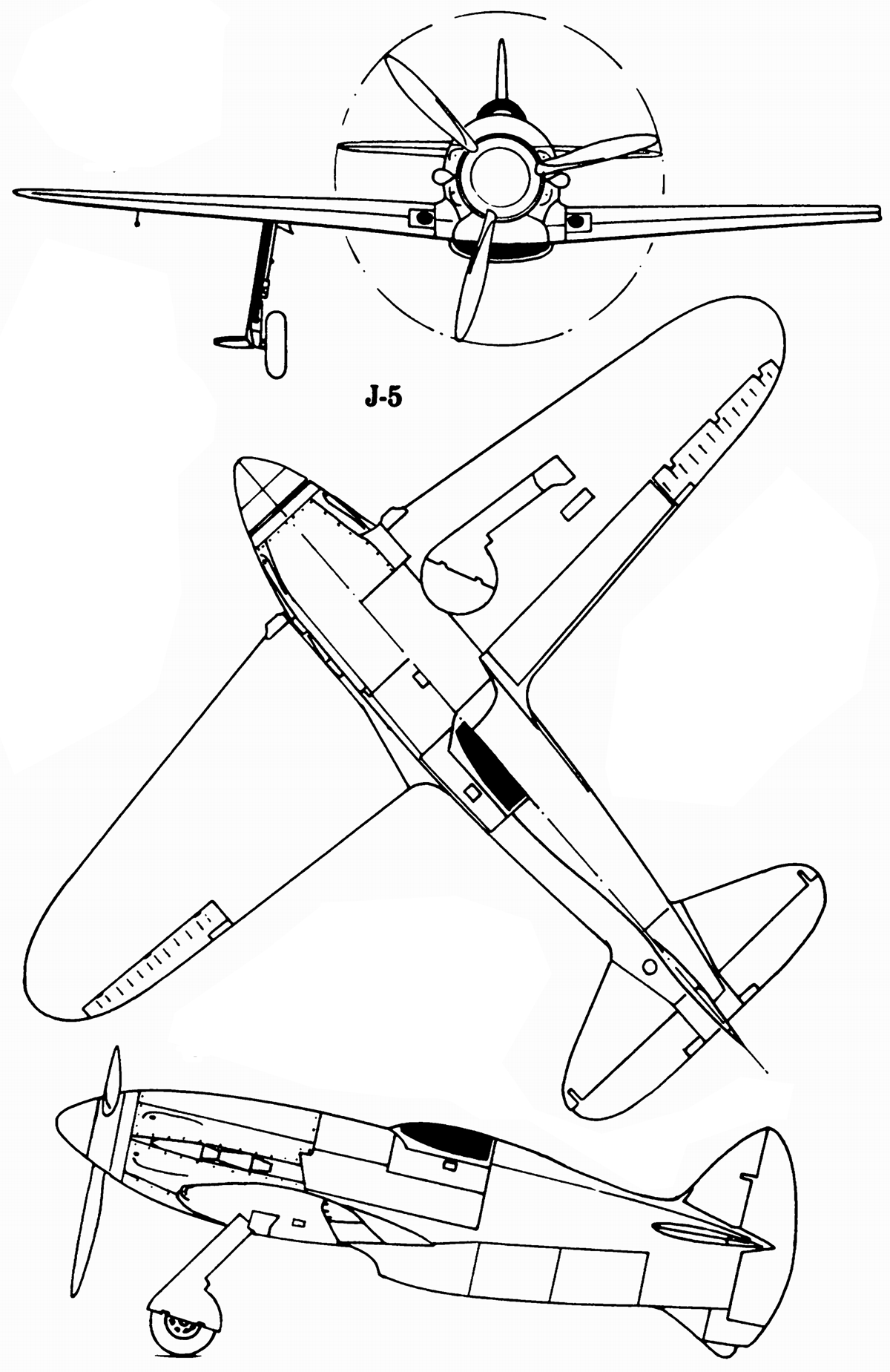 Рекордный самолет Napier-Heston Racer J-5. Великобритания