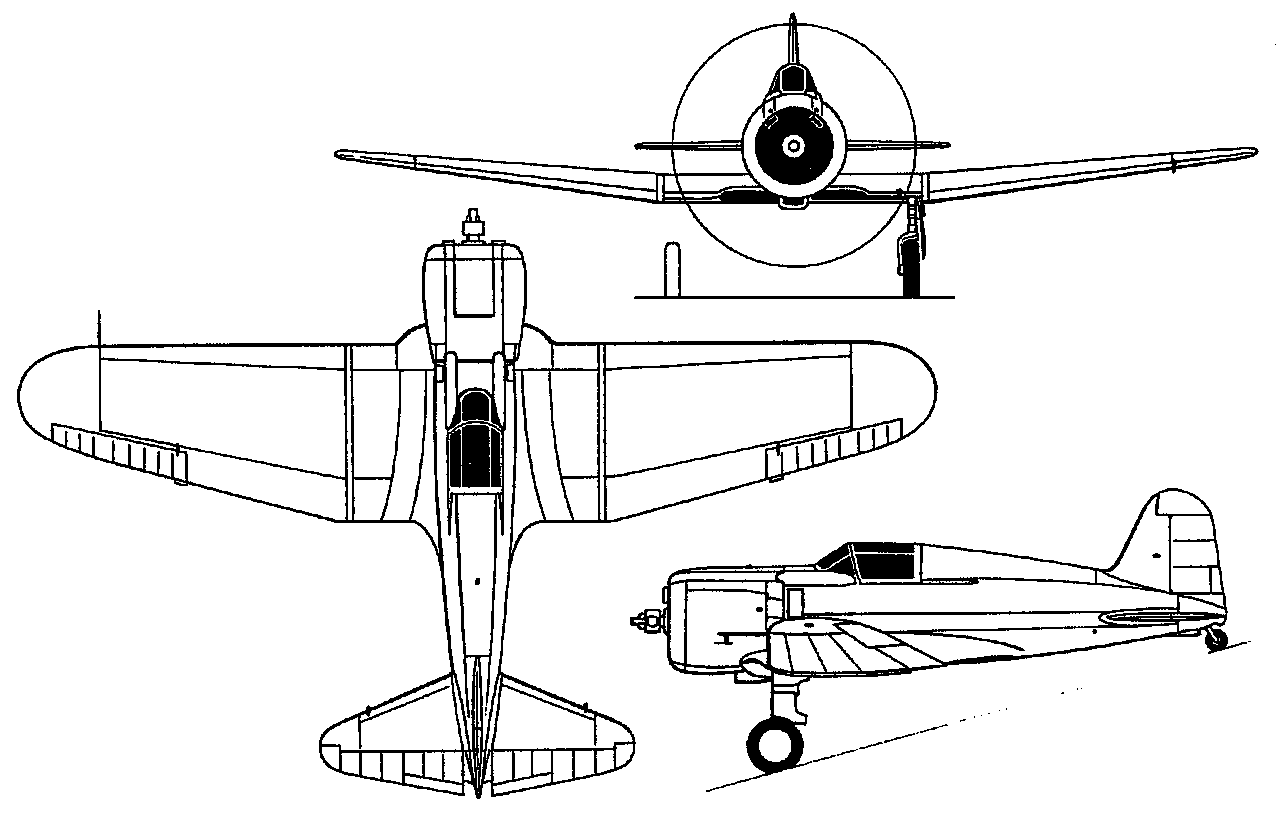 Предшественники Vought V-143. Часть 2 Опытный истребитель Northrop 3A. США