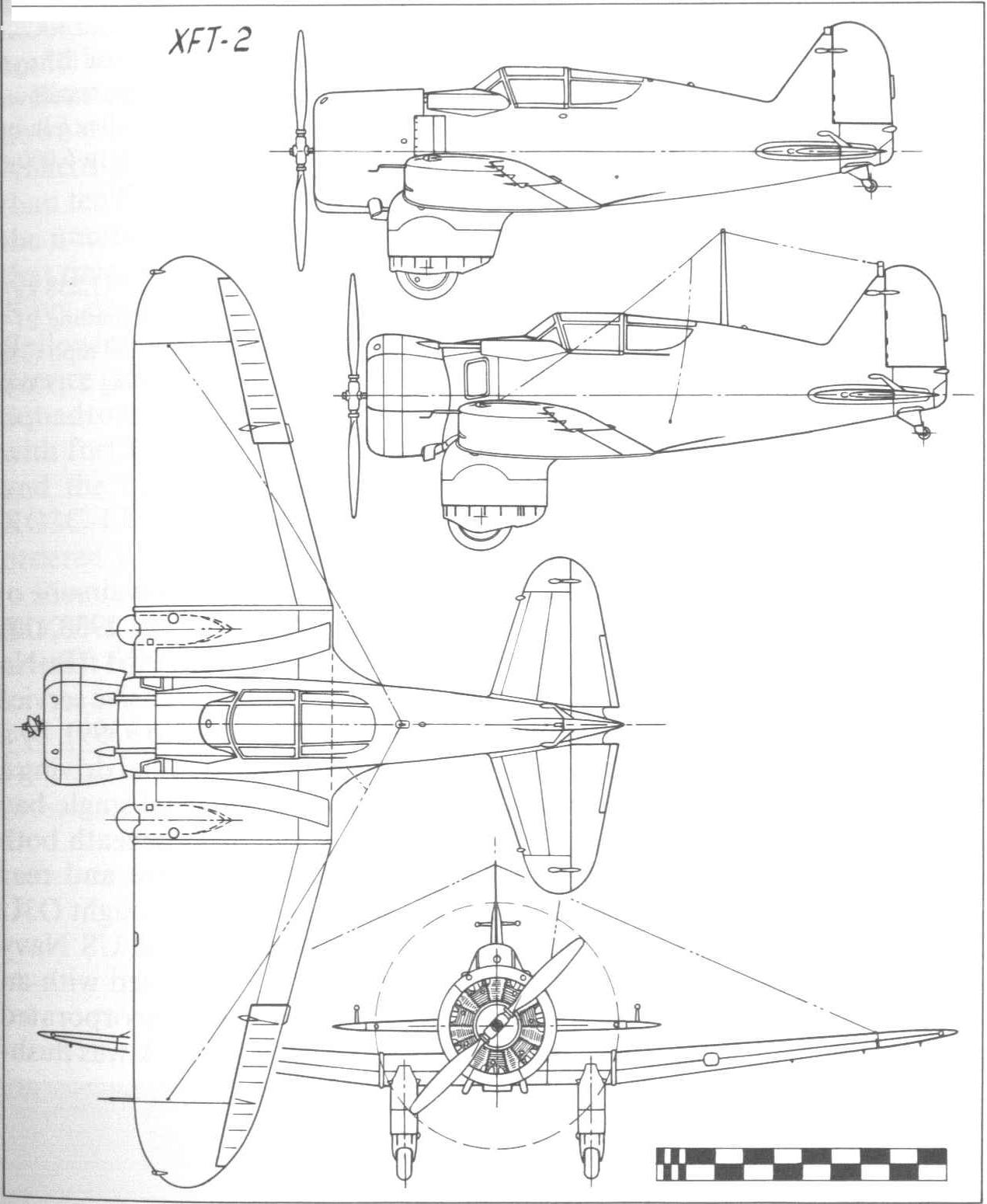 Предшественники Vought V-143. Часть 1 Опытный истребитель Northrop XFT. США