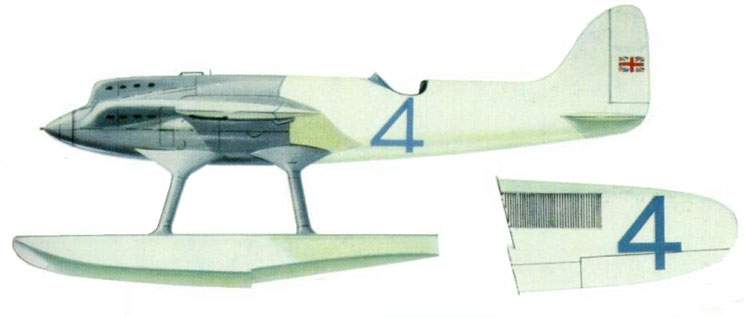 Гоночные самолеты серии «S». Часть 1 Гоночный самолет Supermarine S.4. Великобритания