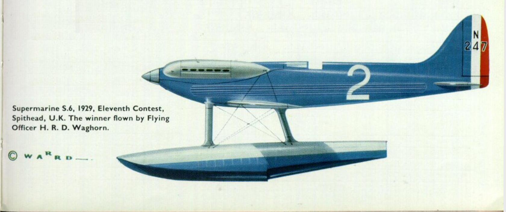 Гоночные самолеты серии «S». Часть 3 Гоночные самолеты Supermarine S.6 и S.6B. Великобритания