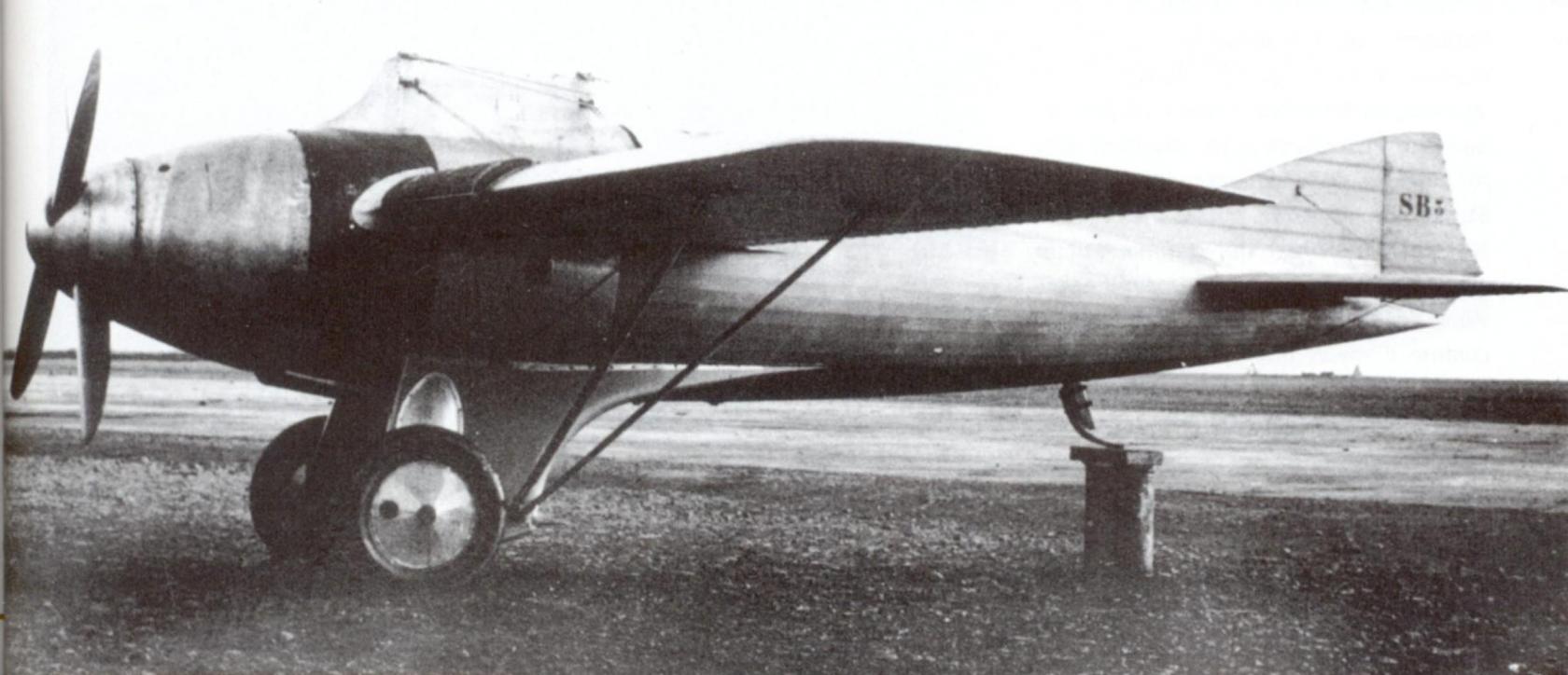 Гоночный самолет Salmson-Béchereau SB 3. Франция