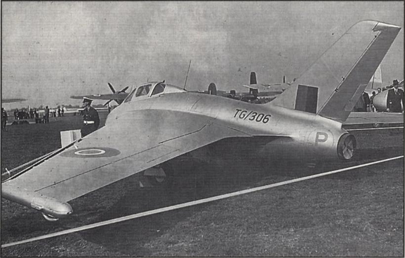 Бесхвостое трио. Экспериментальные самолеты de Havilland D.H.108. Великобритания