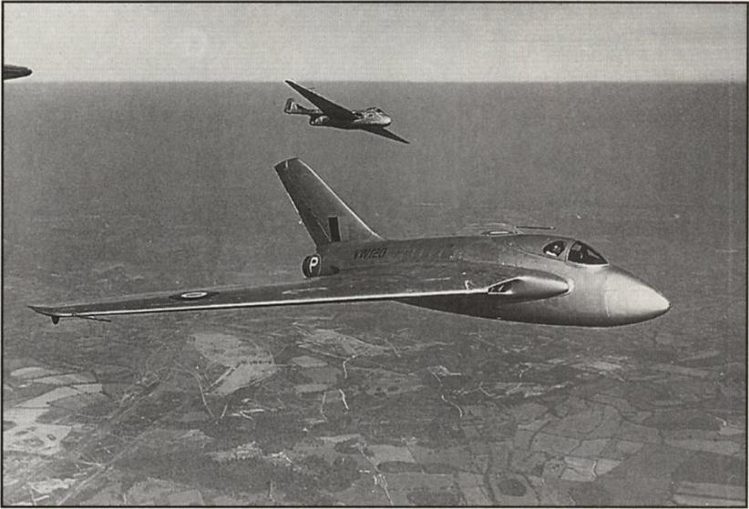Бесхвостое трио. Экспериментальные самолеты de Havilland D.H.108. Великобритания
