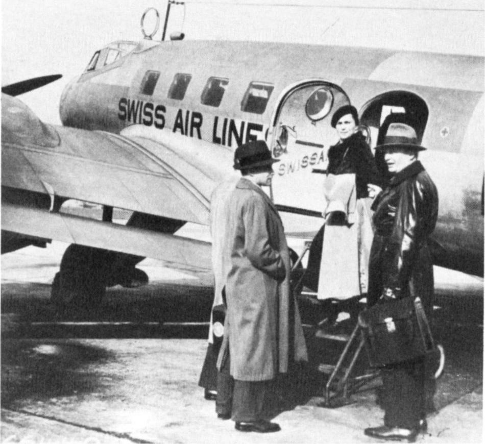 Пассажирский самолёт Junkers Ju 86. Германия