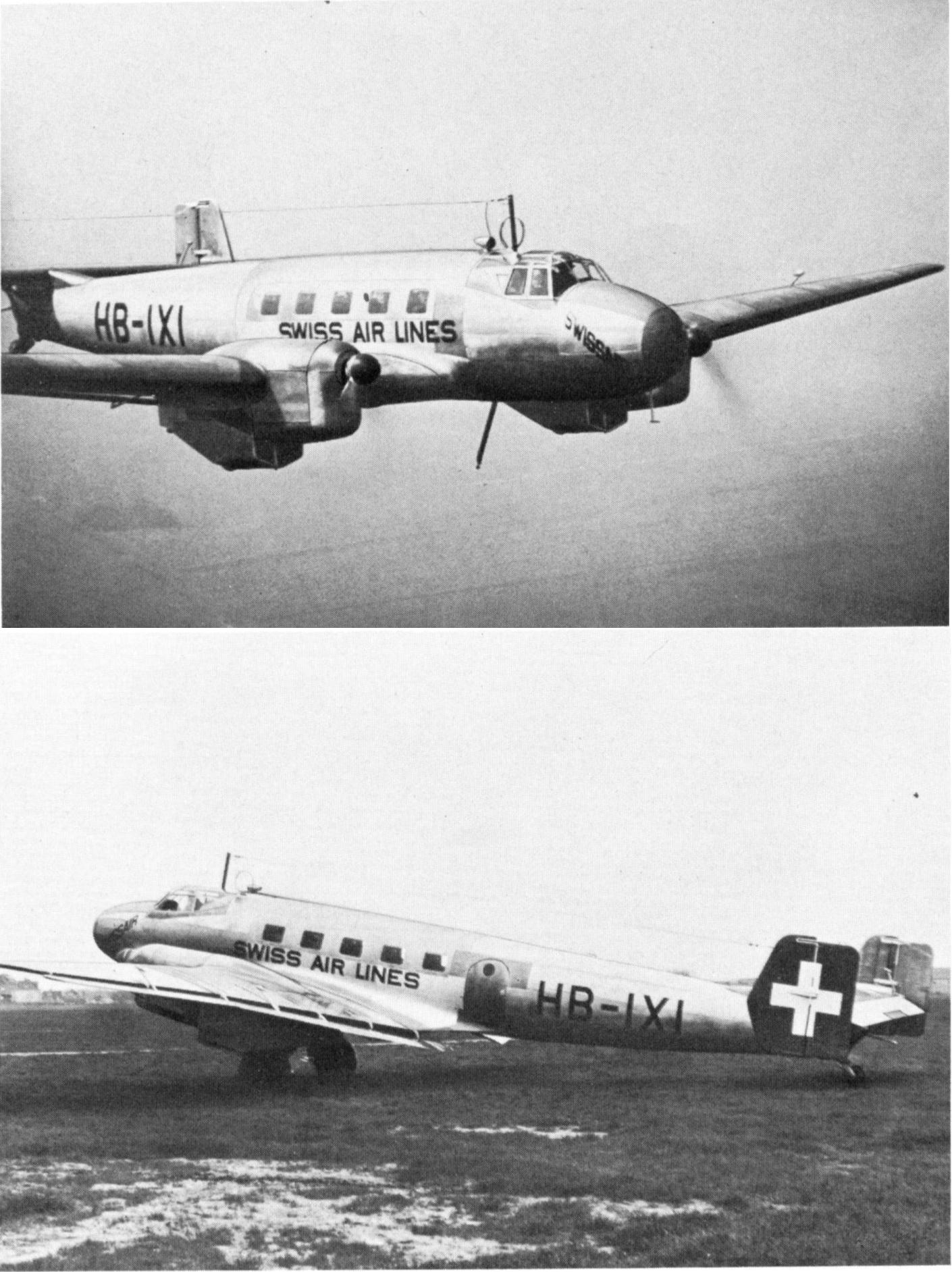 Пассажирский самолёт Junkers Ju 86. Германия