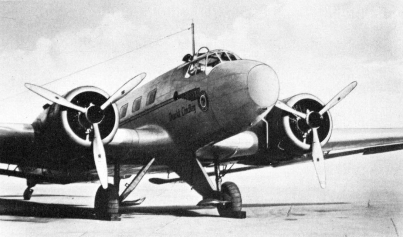 Пассажирский самолёт Junkers Ju 86. Германия