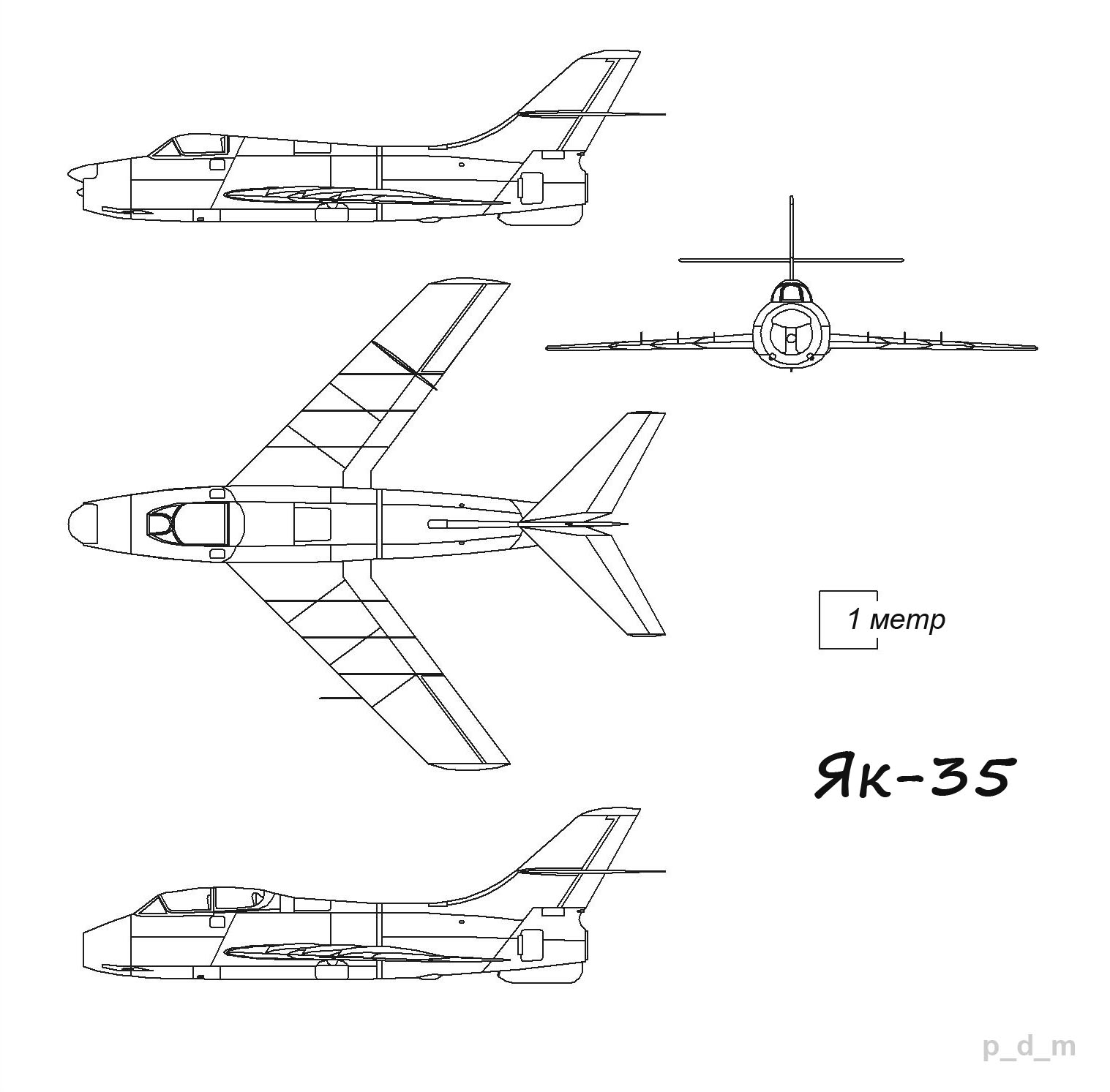 Альтернативный палубный истребитель Як-35. СССР - Альтернативная История