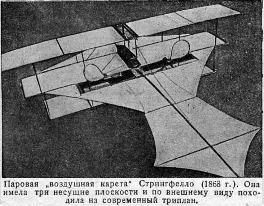 Паровой двигатель Стрингфеллоу