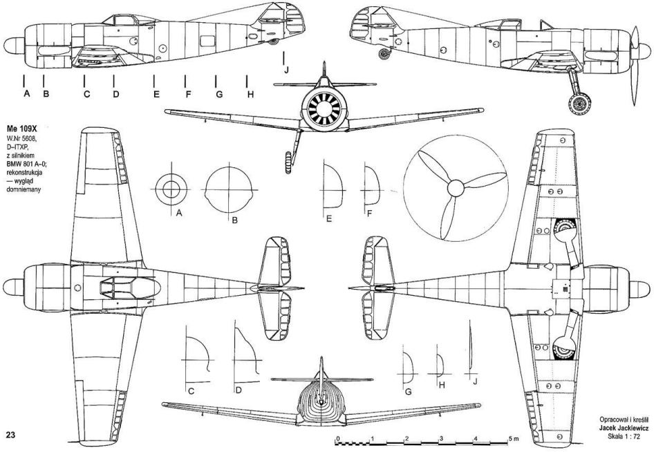 Толстый "худой". Messerschmitt Bf 109X