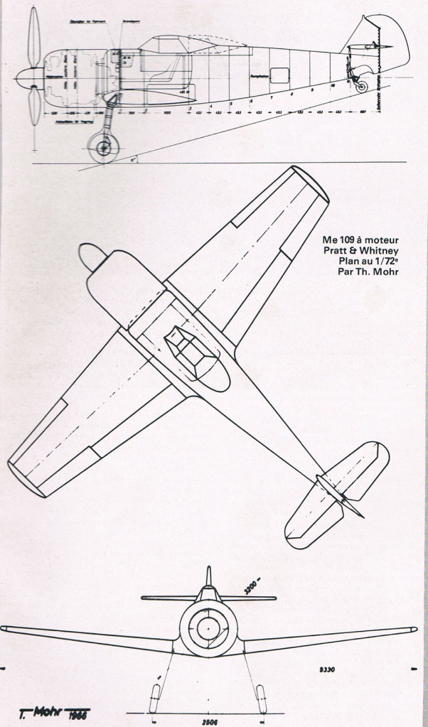 Толстый "худой". Messerschmitt Bf 109X