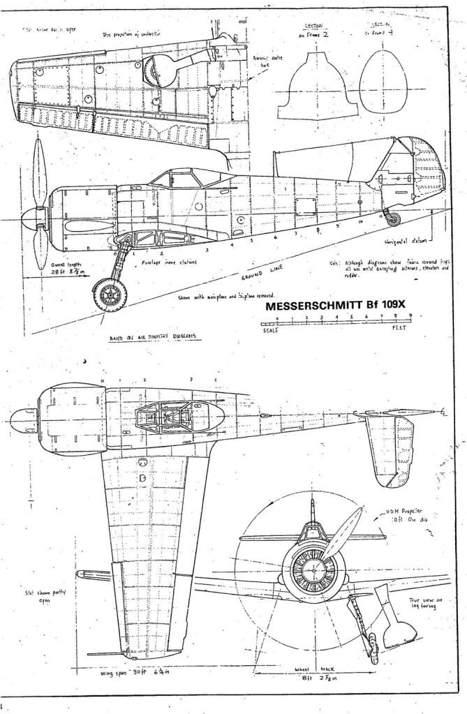 Толстый "худой". Messerschmitt Bf 109X